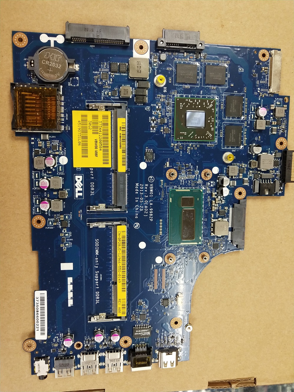 New Dell Inspiron 15R 3537 5537 w/ i7-4500U CPU LA-9982P CN-0P28J8 P28J8